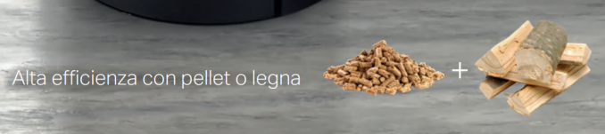pellet + legna - Eurocasa 